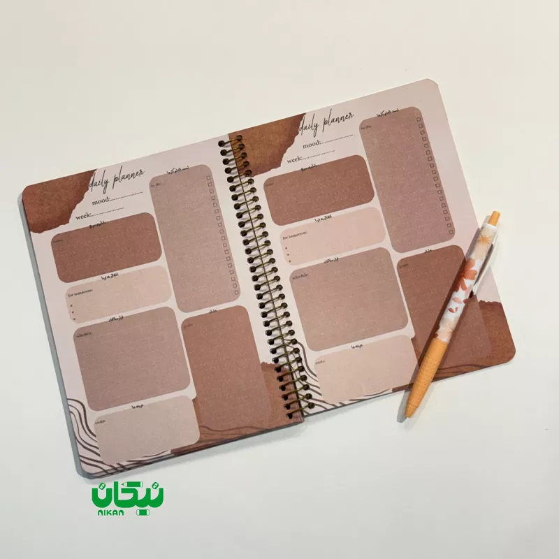 دفترچه پلنر سیمی
